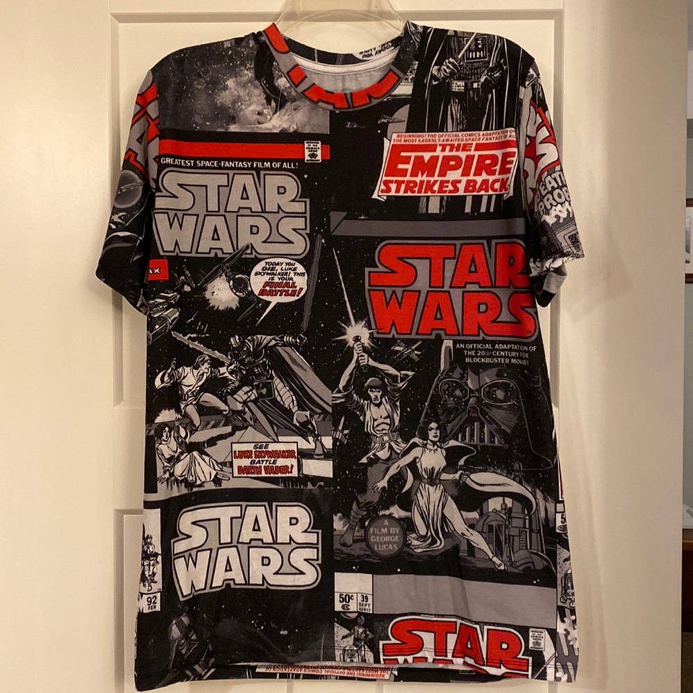 Star Wars comic t-shirt, size medium